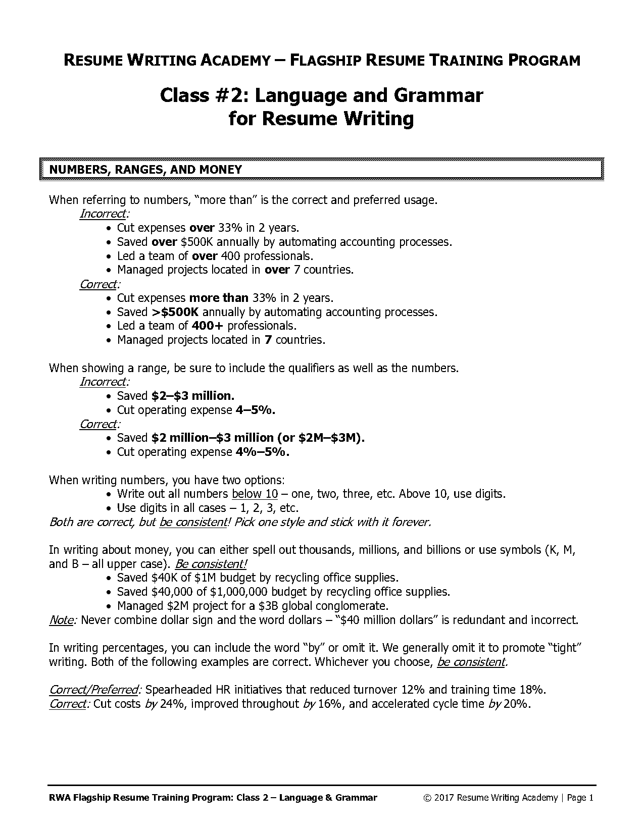 how can i write a resume without word