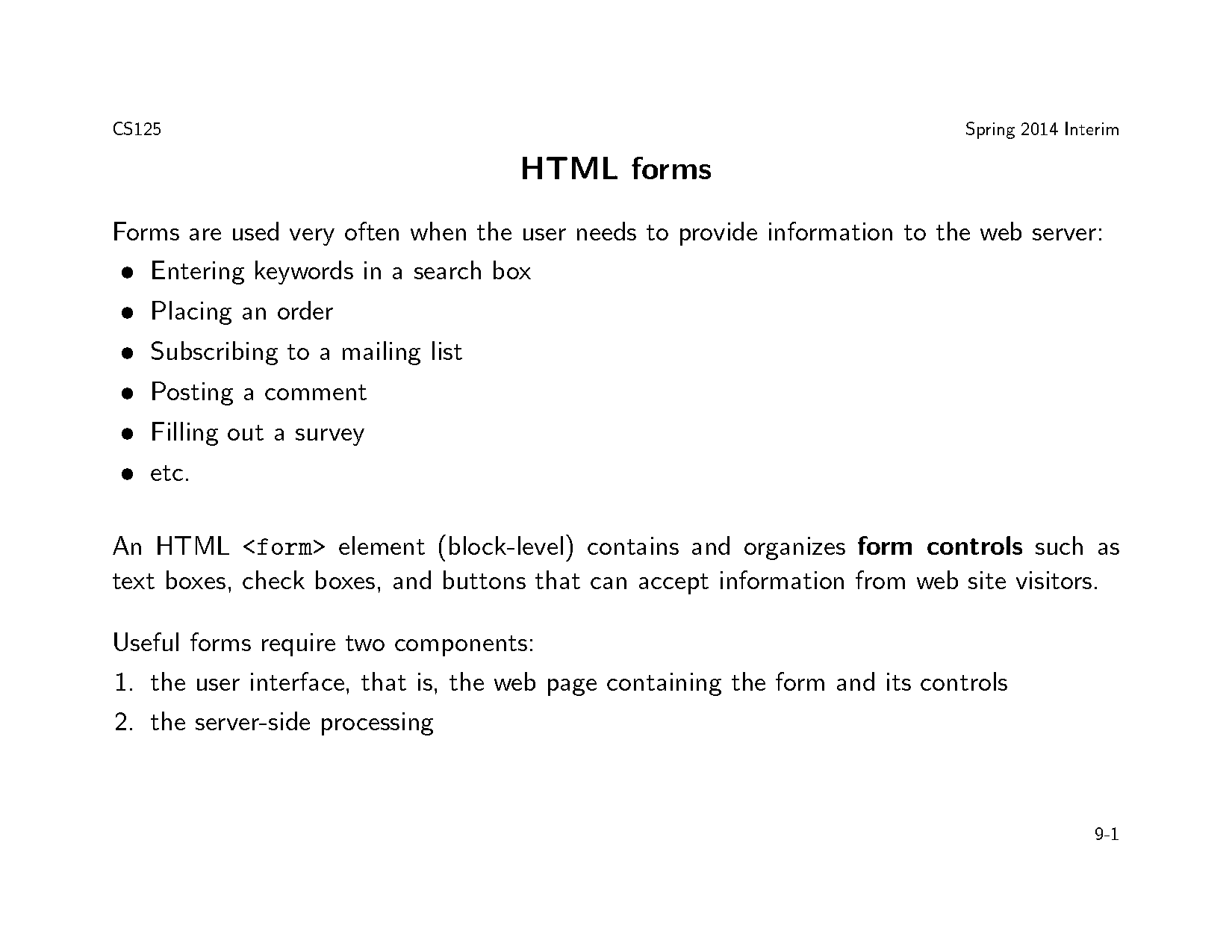 hidden values in html form