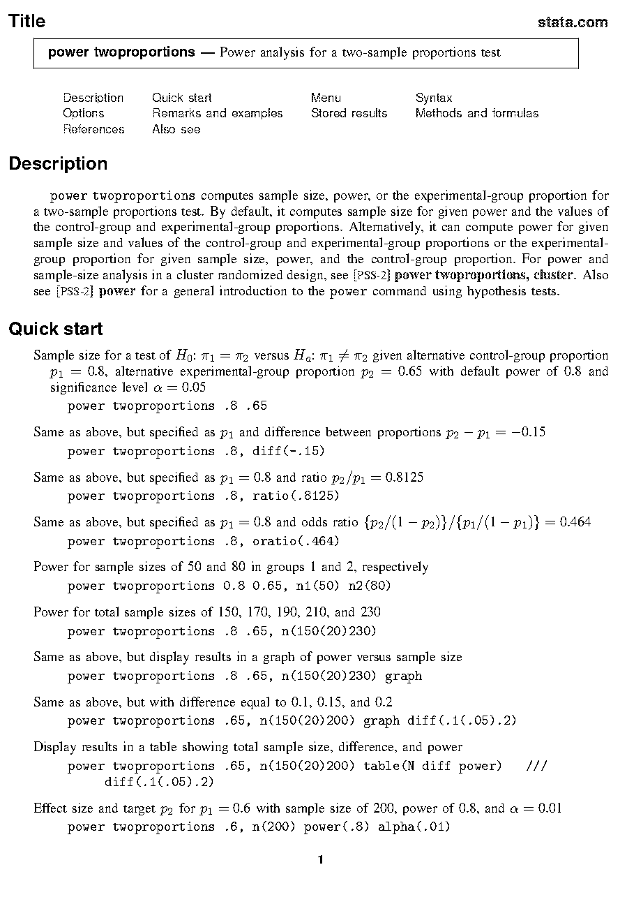 sample size calculator likelihood ratio