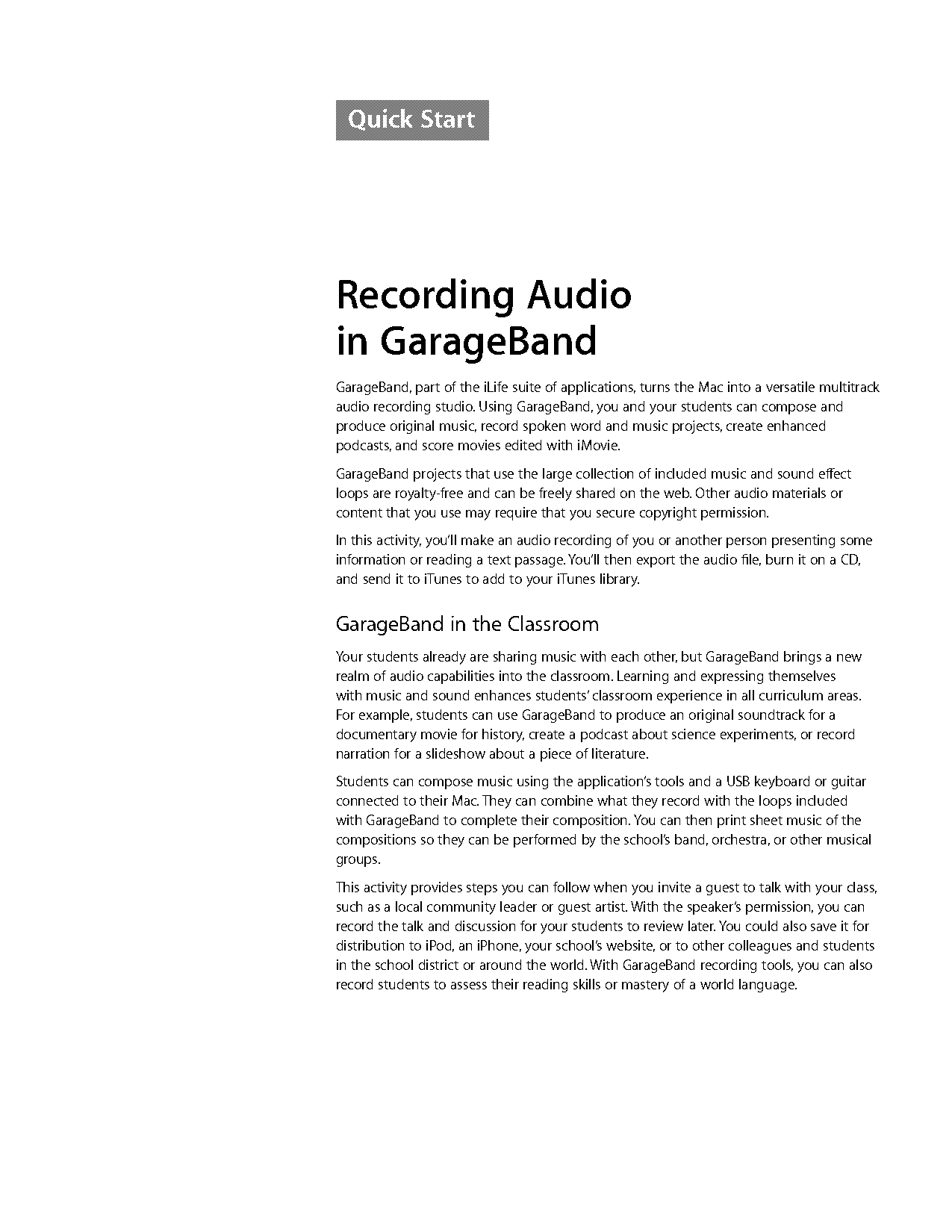 audio recording interface download