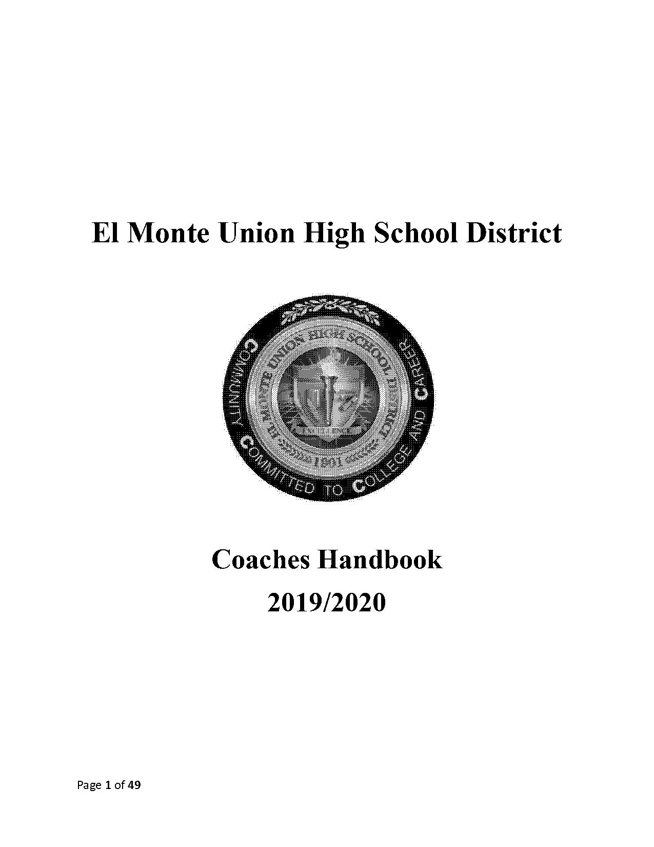 el monte school district interdistrict permit release form