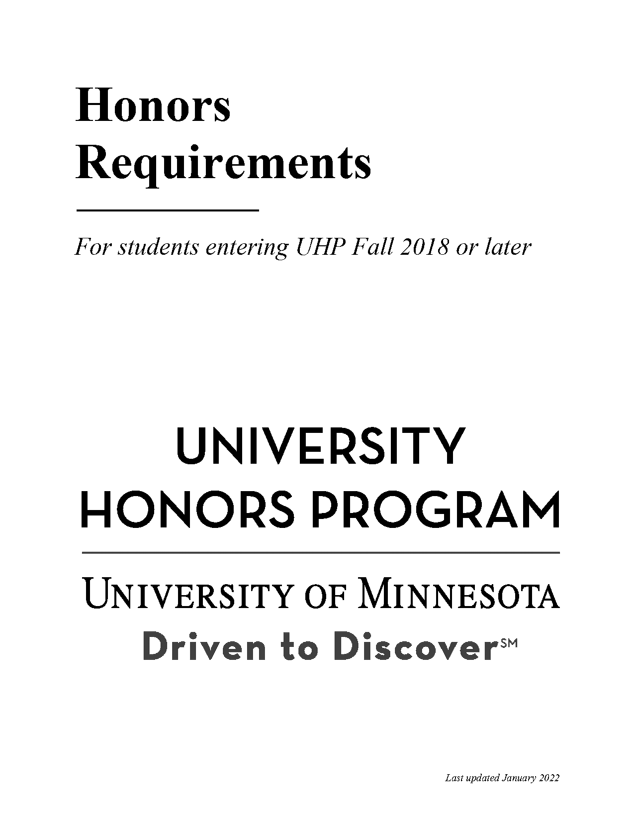 requirements for a marketing major umn