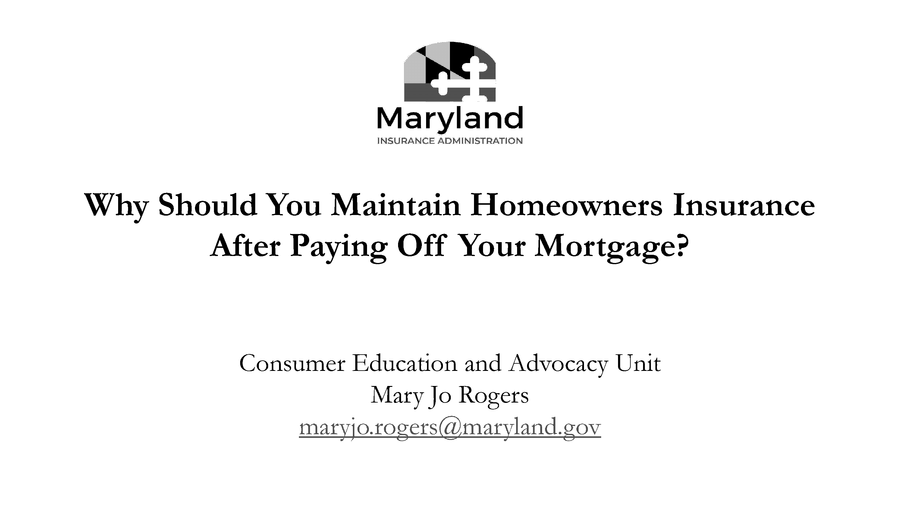 importance of paying off mortgage