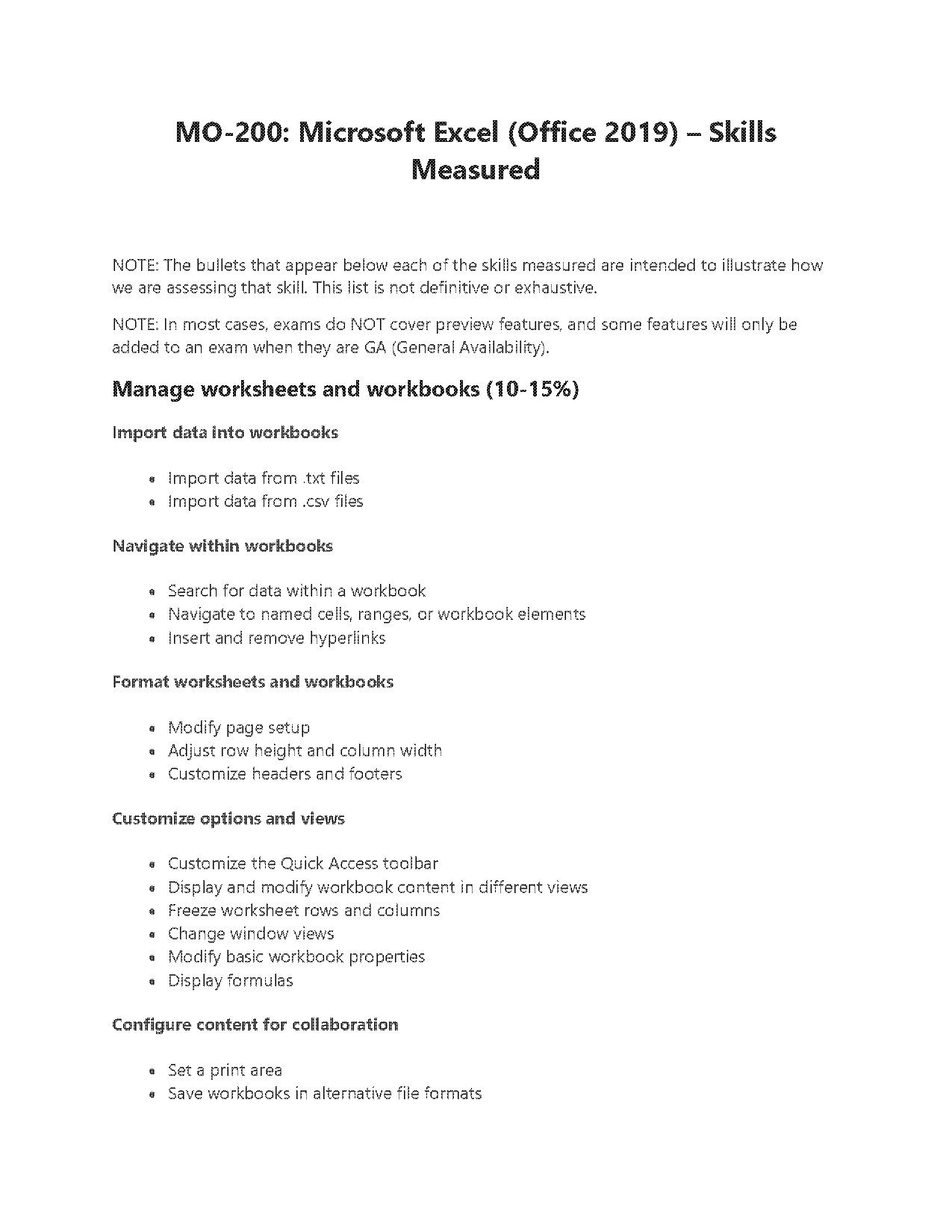 how do you create and modify tables in excel