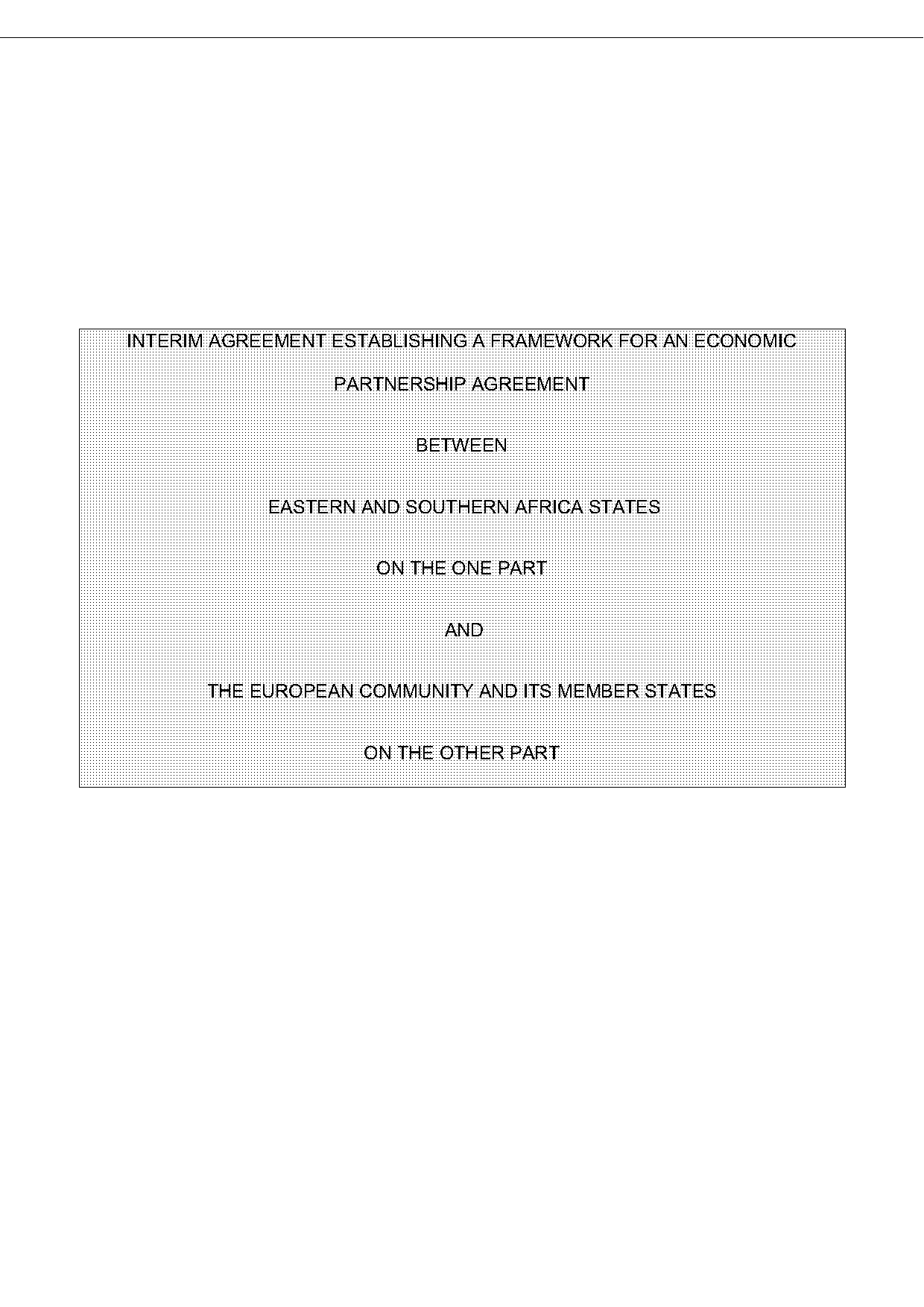 eu economic partnership agreement with eastern and southern africa