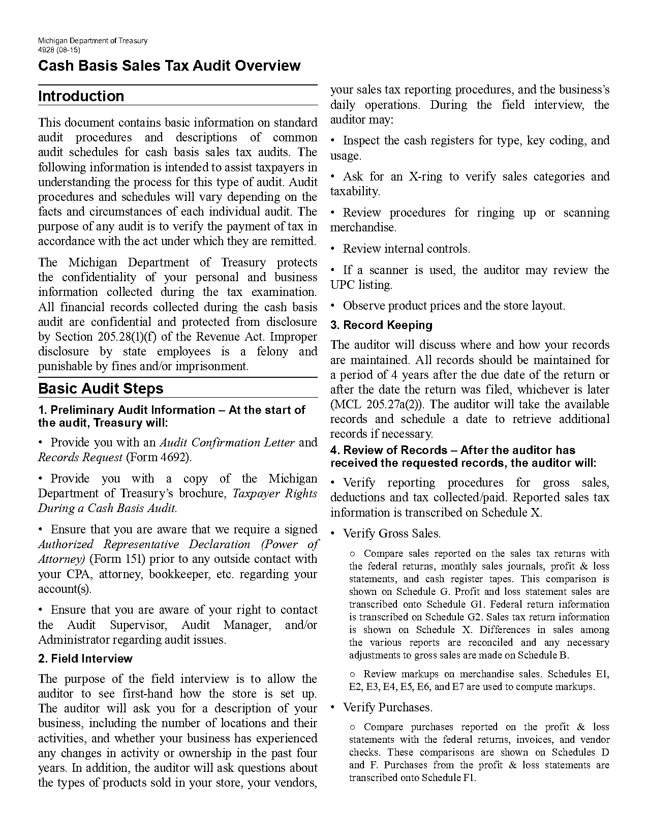 profit and loss statement cash basis