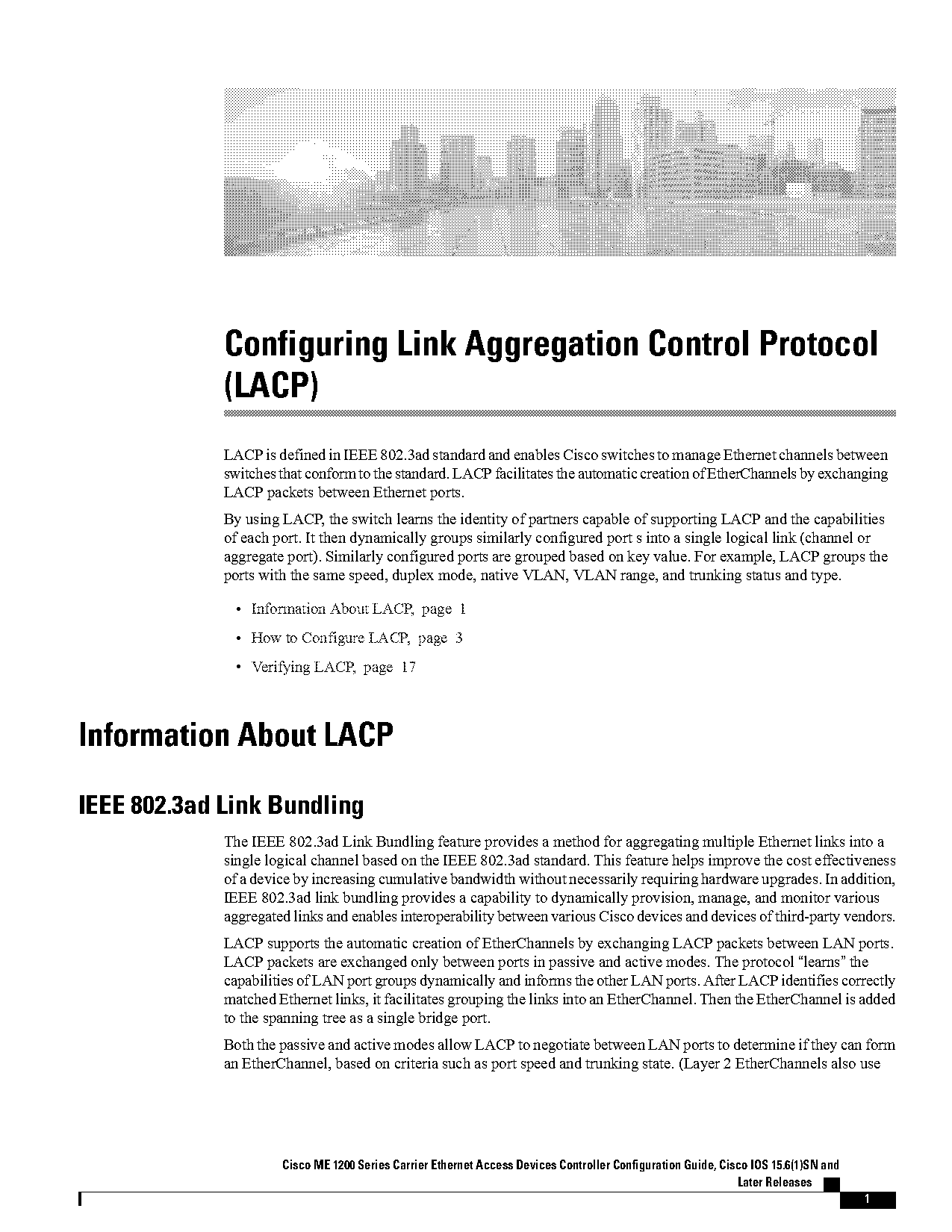 lacp link aggregation control protocol