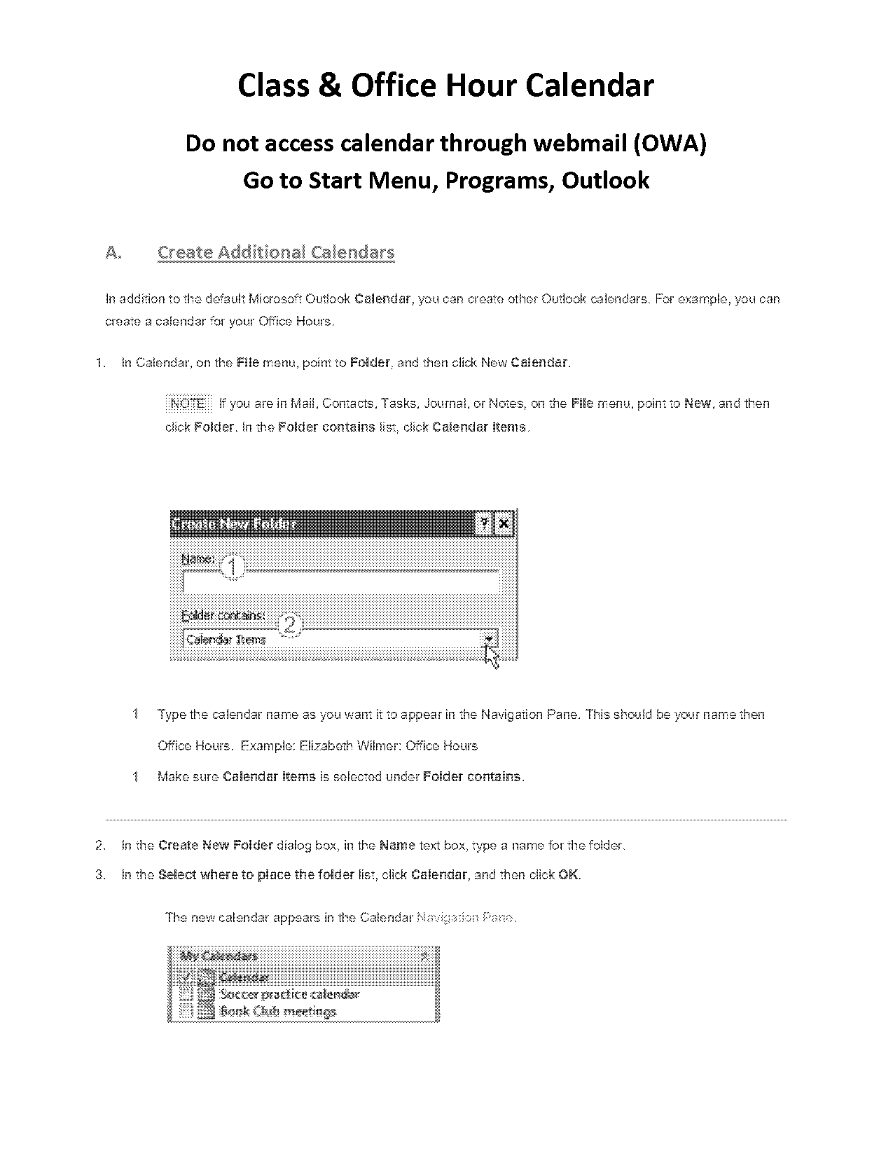 outlook print calendar blank