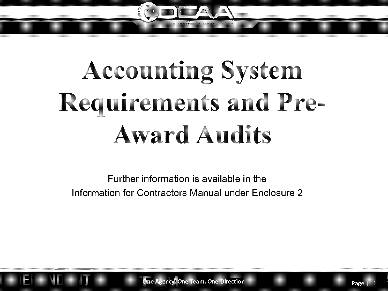 requirements of management accounting systems