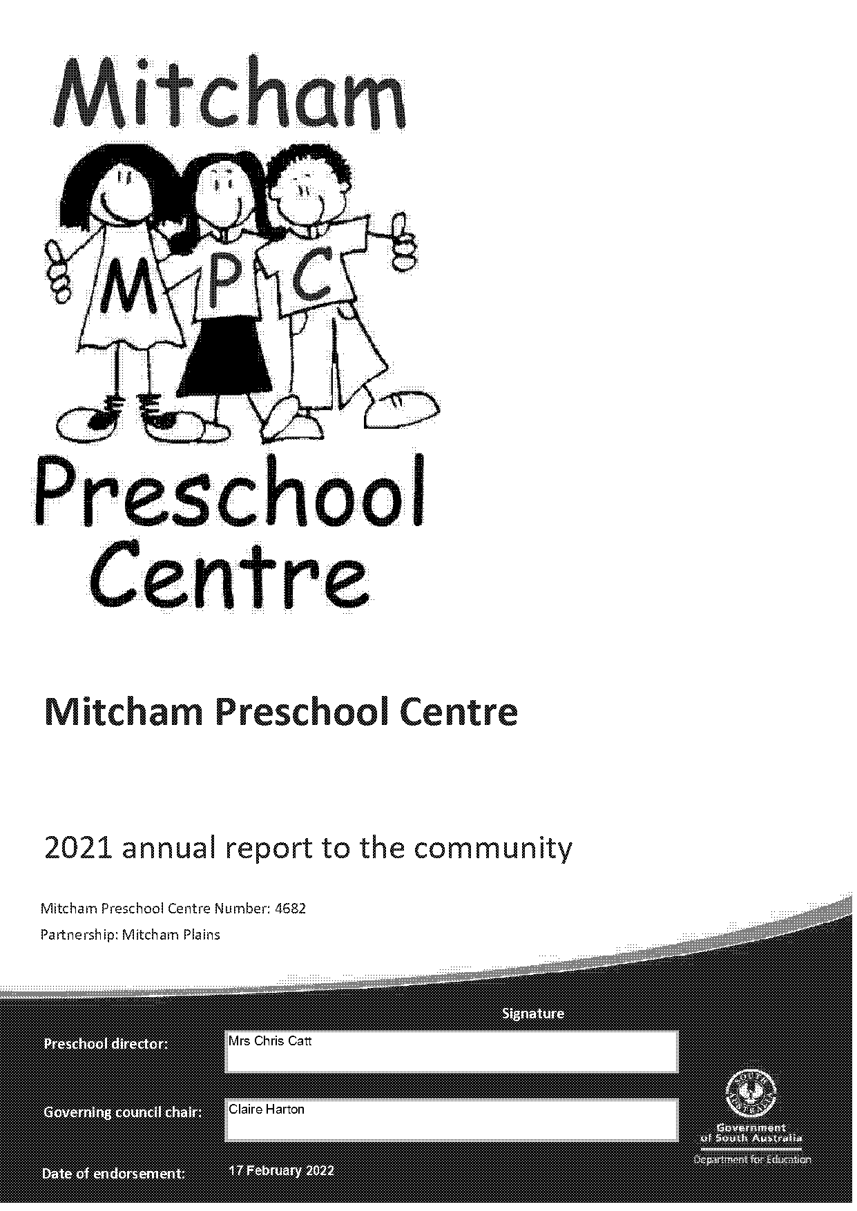 mitcham primary school term dates