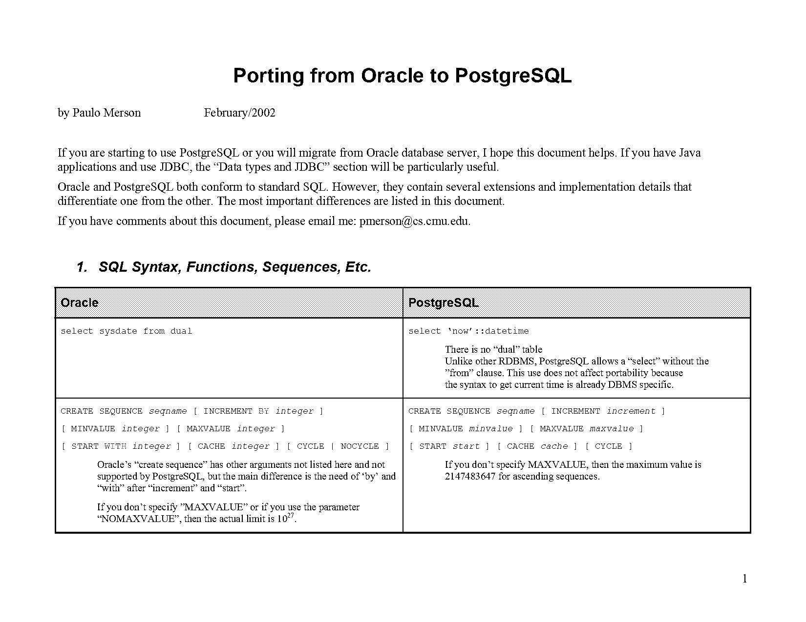 pseudo columns and dual table