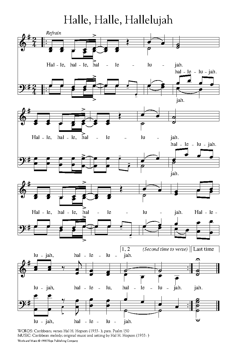 hallelujah pdf sheet music