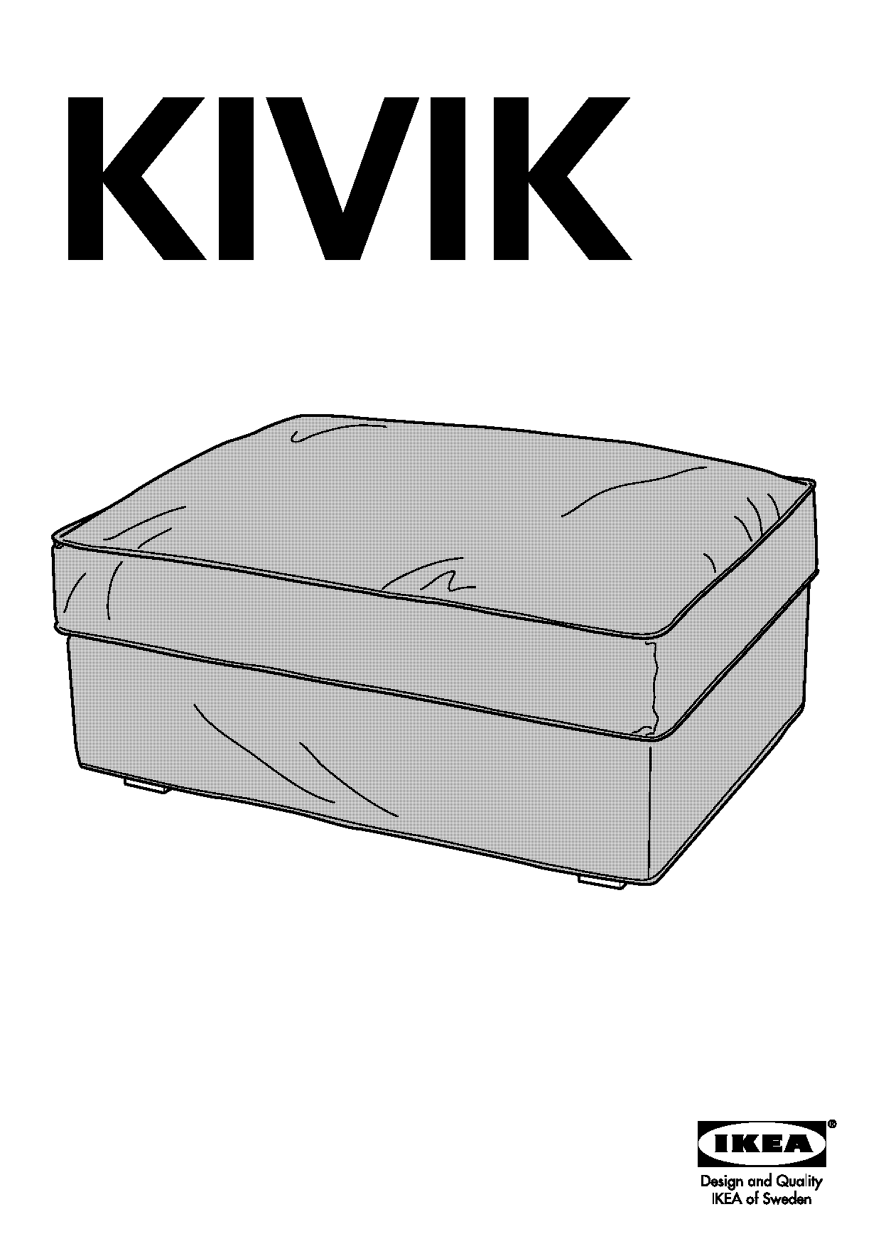 ikea instruction manual kivik