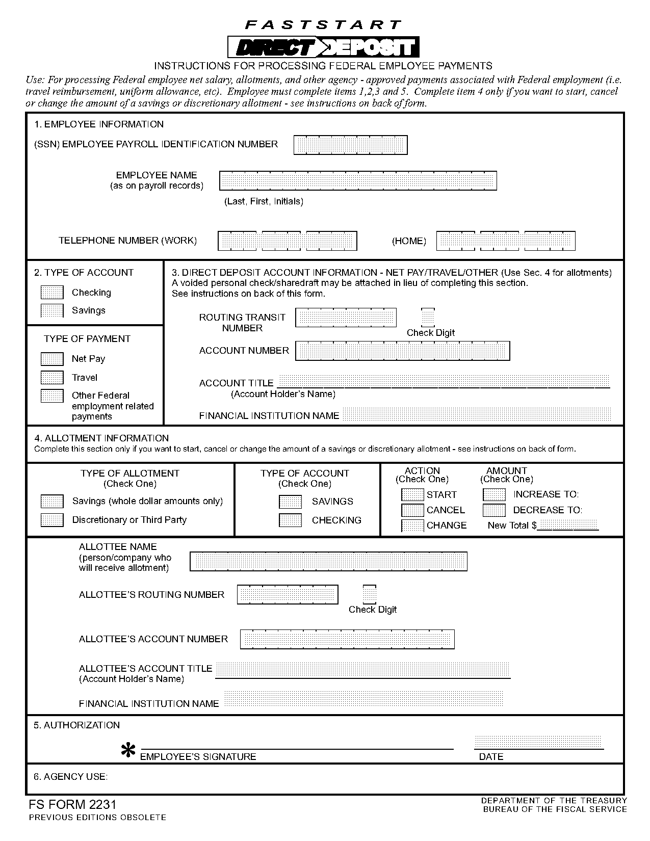 how to use check for work direct deposit