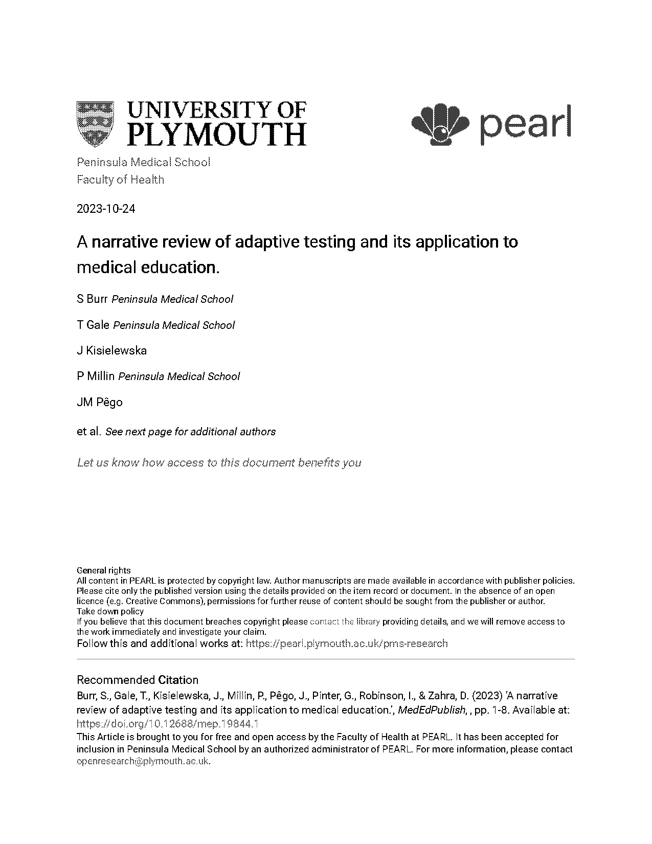 plymouth medical school resit policy