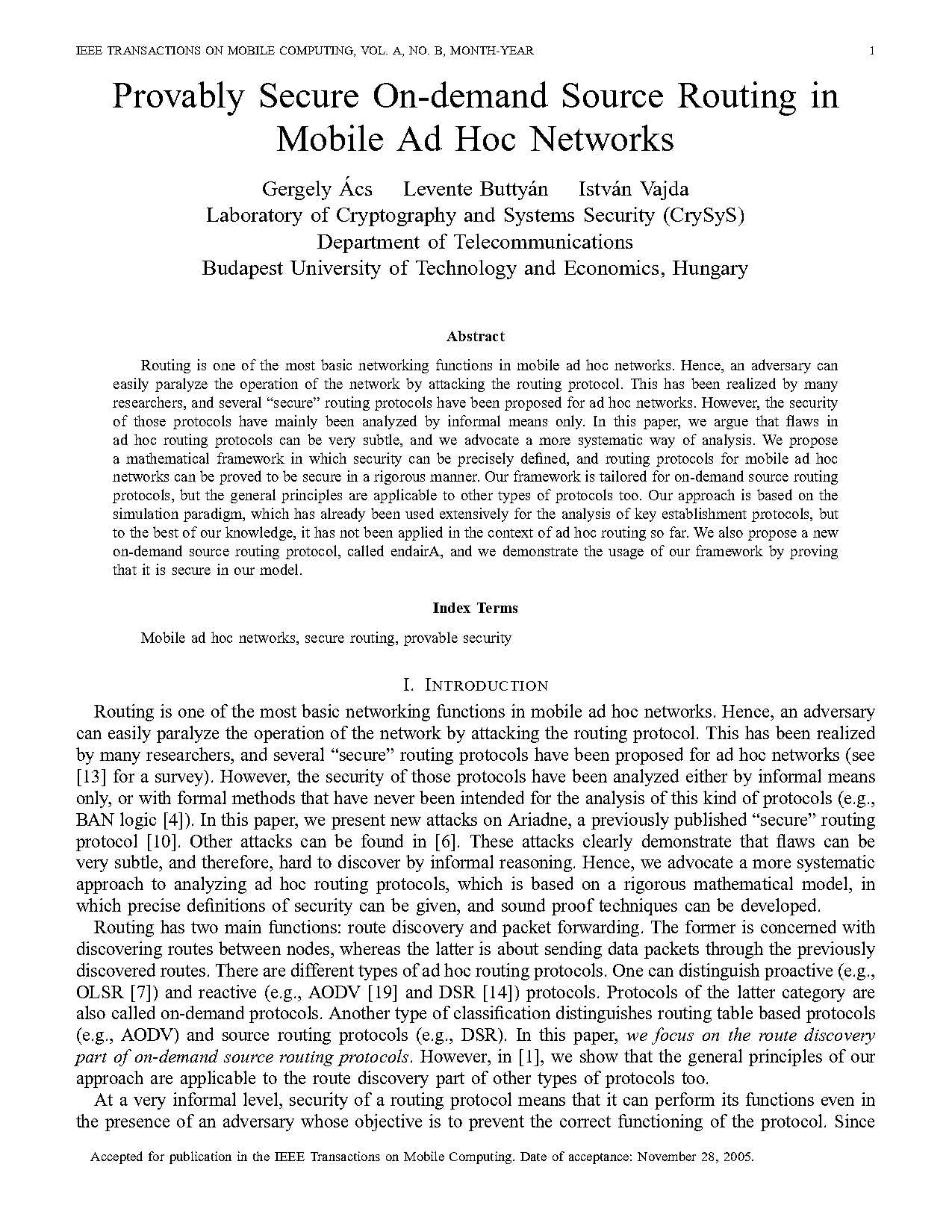 source routing protocol meaning