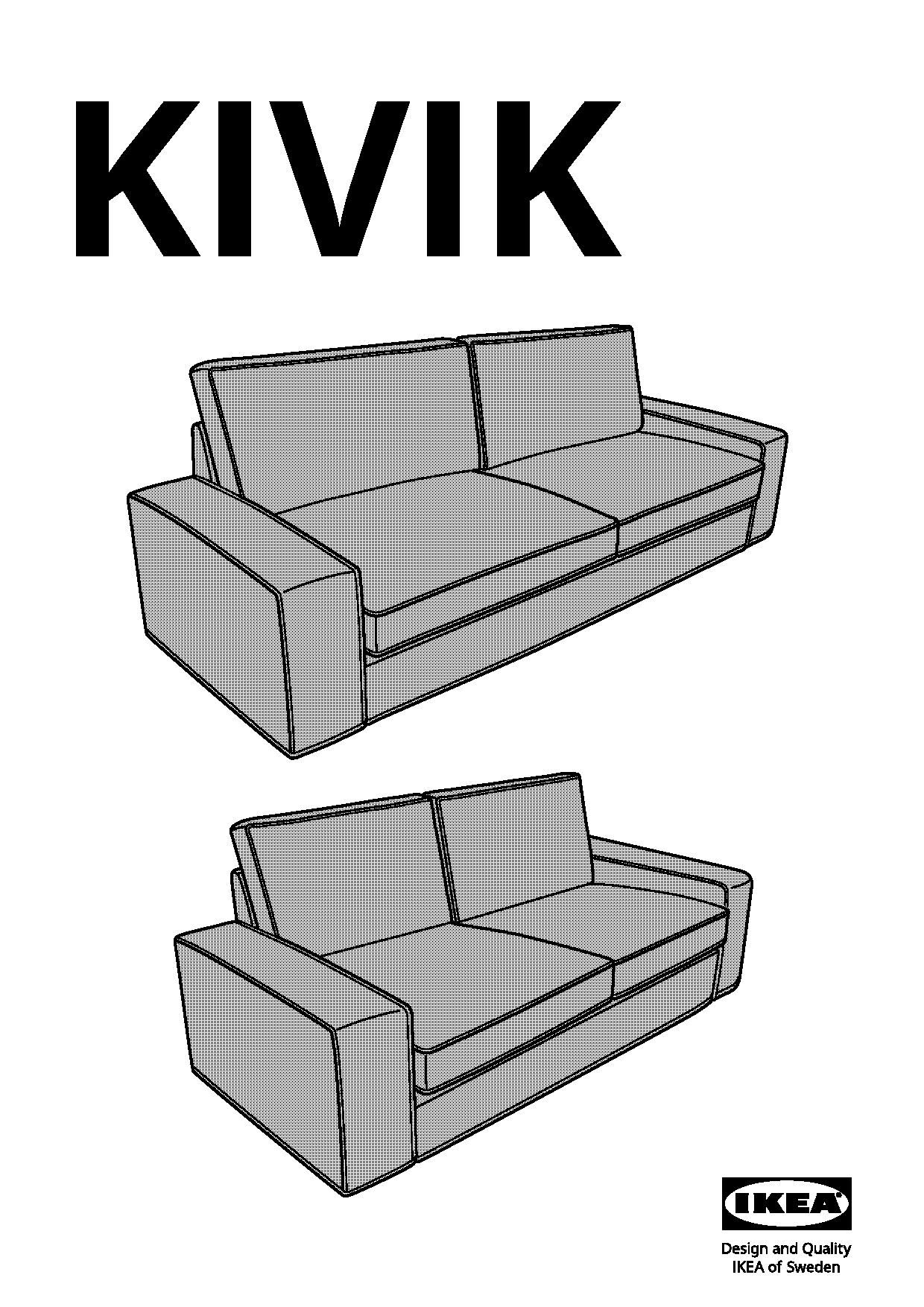 ikea instruction manual kivik