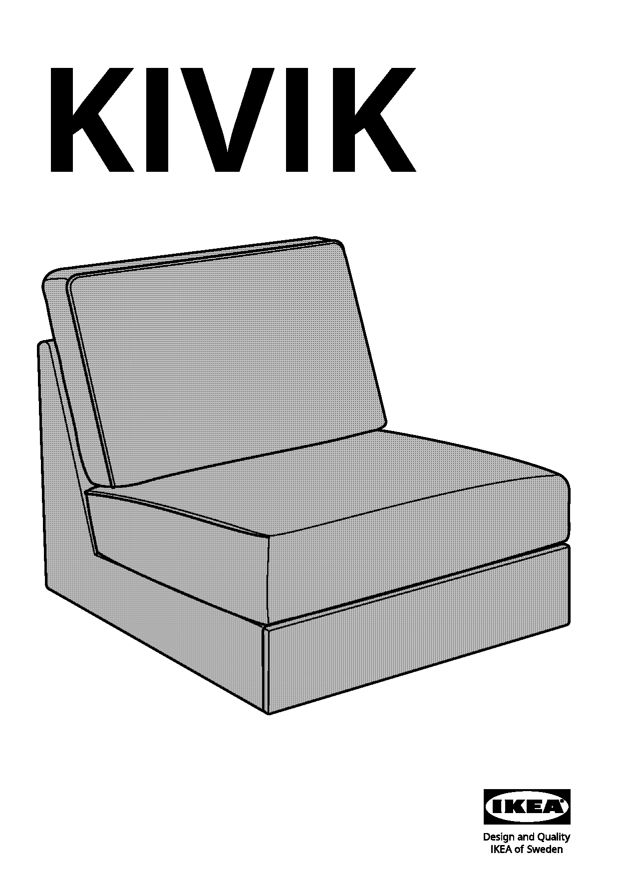 ikea instruction manual kivik