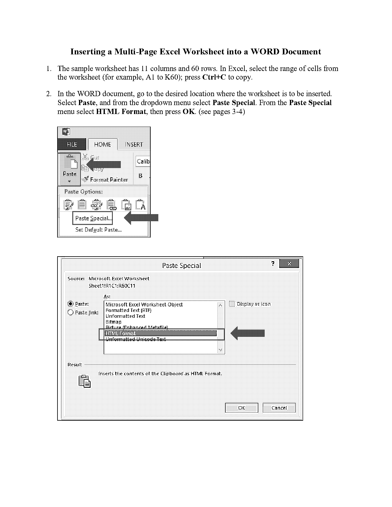 insert pdf file into excel worksheet