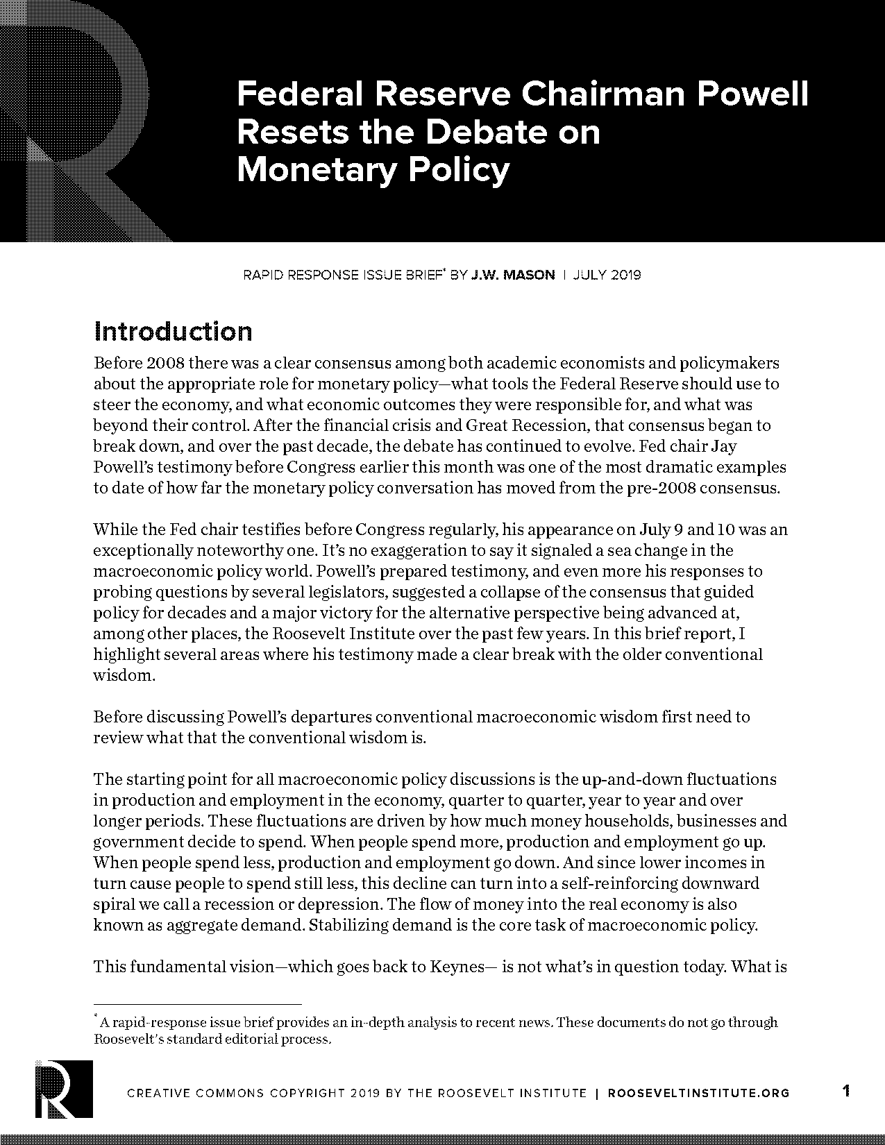 fed chair powell monetary policy testimony