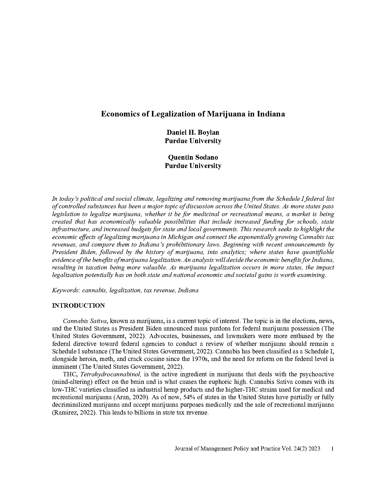 indiana controlled substances act tax marijuana