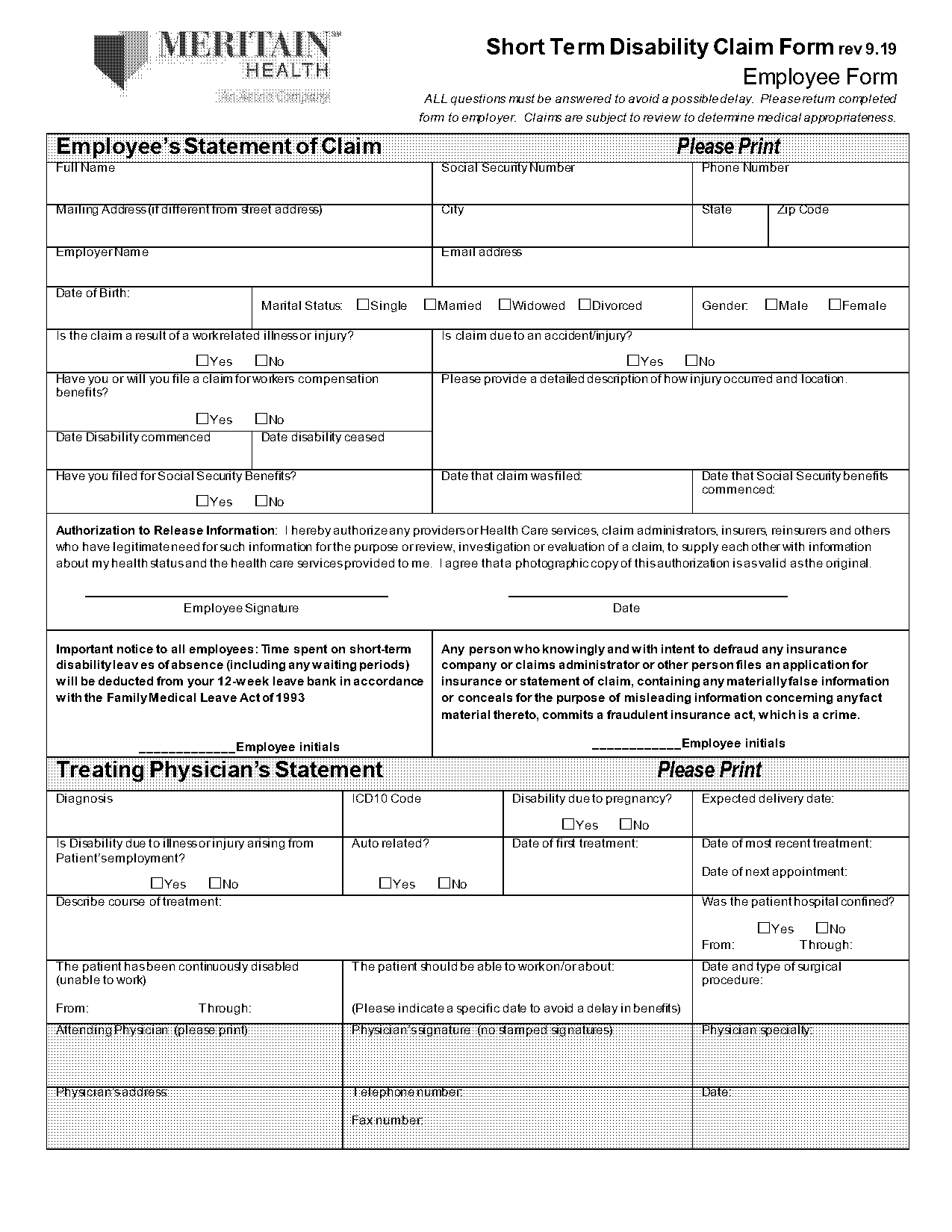 aetna meritain short term insurance