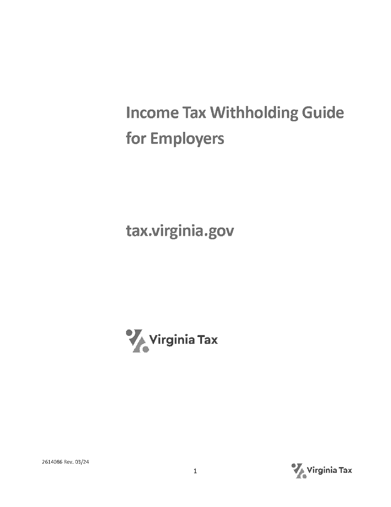 federal income tax employer withholding table